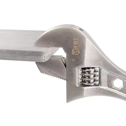 Ключ разводной гаечный КВТ РКП-200, 200 мм, максимальный развод 28 мм (92064) купить в Новом Уренгое