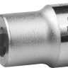 Торцовая бита-головка KRAFTOOL "INDUSTRIE QUALITAT", материал S2, HEX, сатинированная, 1/2", H7 27908-07_z01 купить в Новом Уренгое