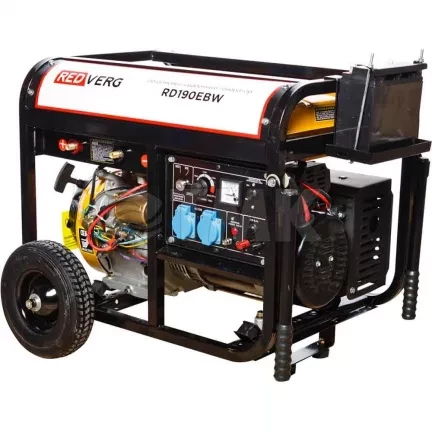 Генератор бензиновый сварочный RD190EBW RedVerg купить в Новом Уренгое