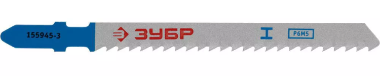 Полотна ЗУБР "ЭКСПЕРТ", T127D, для эл/лобзика, HSS, по алюминию, мягкому металлу, EU-хвостовик, шаг 3мм, 75мм, 3шт 155945-3 купить в Новом Уренгое