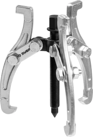 ЗУБР внешний d 25 - 160 мм, внутренний d 45 - 135 мм, шарнирный трехзахватный съемник, Профессионал (43318-110) купить в Новом Уренгое