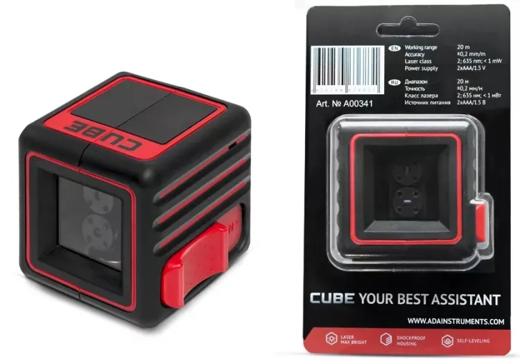 Нивелир лазерный ADA Cube Basic Edition купить в Новом Уренгое