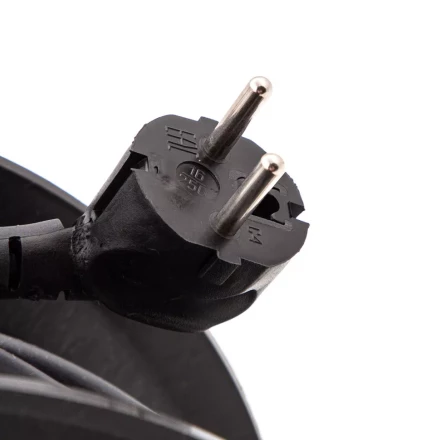 Удлинитель силовой 30 м, 16А, тип УХ10, ПВС, усиленный, на кабельной катушке, 4 розетки без заземления Сибртех 95868 купить в Новом Уренгое