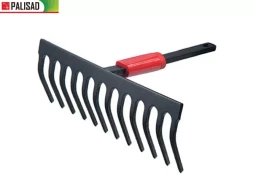 Грабли 12-зубые с телескопической рукояткой р/ч 320 мм длина инструмента 820-1110 мм PALISAD 63037