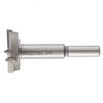 Сверло Форстнера по дереву 42 мм цилиндрический хвостовик СИБРТЕХ 704842 купить в Новом Уренгое