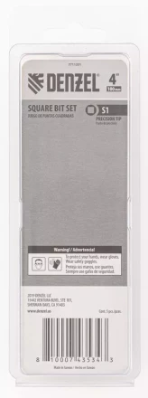Бита S1x100 мм, 5 шт. Denzel 7711331 купить в Новом Уренгое