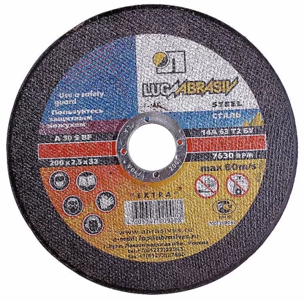 Круг отрезной по металлу 230 х 2,5 х 22 мм А30 Луга купить в Новом Уренгое