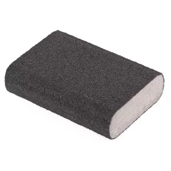 Губка для шлифования 100 х 70 х 25 мм овал твердая P40 MATRIX 75735 купить в Новом Уренгое