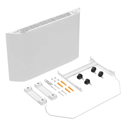 Конвектор электрический Denzel XCE-1500, 230 В, 1500 Вт, X-образный нагреватель белый 98131 купить в Новом Уренгое