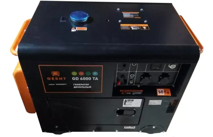 Дизельный генератор Gesht GD6000TA купить в Новом Уренгое