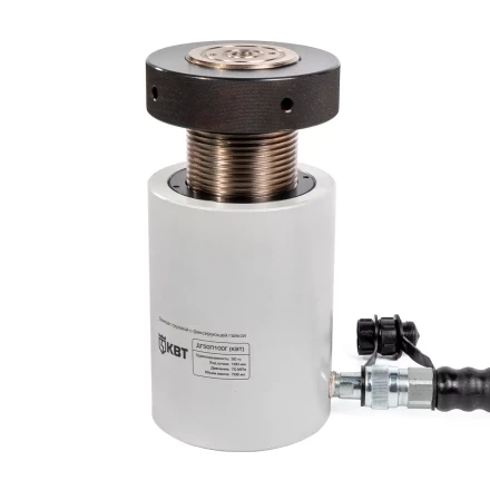 Домкрат грузовой с фиксирующей гайкой КВТ ДГ-30П100Г серия ПРОФИ (84583) купить в Новом Уренгое