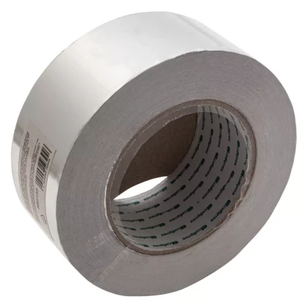 Лента клейкая алюминиевая, 50 мм х 50 м Сибртех 888155 купить в Новом Уренгое