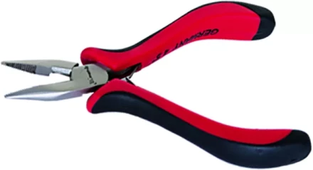 Длинногубцы Mini 130 мм никелированные прямые авторазжим двухкомпонентные рукоятки MATRIX 17810 купить в Новом Уренгое