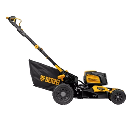 Газонокосилка аккумуляторная самоходная бесщет., Denzel RLMS560-62, 560 мм, Li-ion, 62В (58920) купить в Новом Уренгое