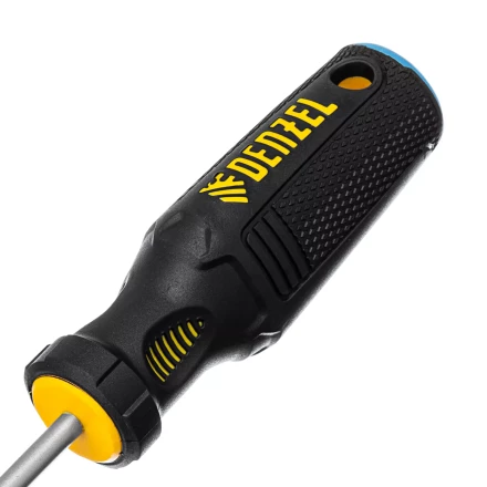 Отвертка, SL5x100 мм, S2, 3к рукоятка Denzel 121967 купить в Новом Уренгое