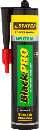Герметик STAYER &quot;MASTER&quot; нейтральный силиконовый, прозрачный, 260мл 41217-2_z01 купить в Новом Уренгое