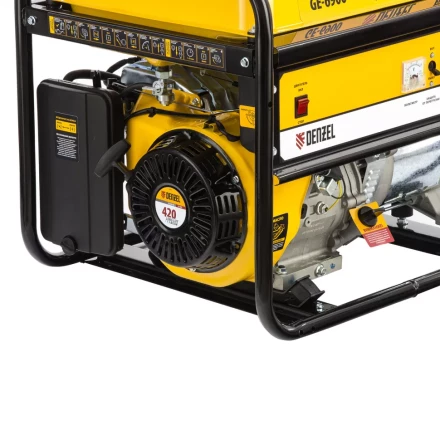 Генератор бензиновый DENZEL GE 6900 94637 купить в Новом Уренгое