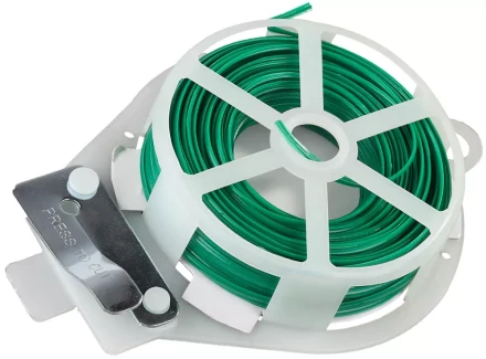 Проволока подвязочная RACO плоская, в пластиковой обойме, 30м 42359-53633C купить в Новом Уренгое