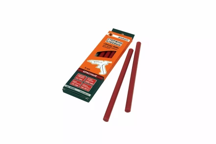 Стержень клеевой 11х200мм ЭНКОР 006 5шт красный 505006 купить в Новом Уренгое