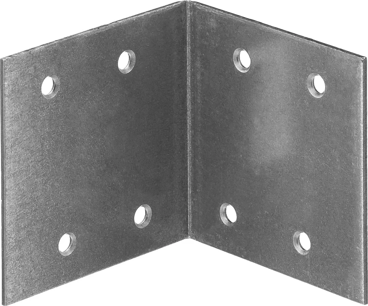 ЗУБР УМШ-1.5, 60 x 60 x 60 x 1.5 мм, белый цинк, широкий мебельный уголок (31034-60) купить в Новом Уренгое
