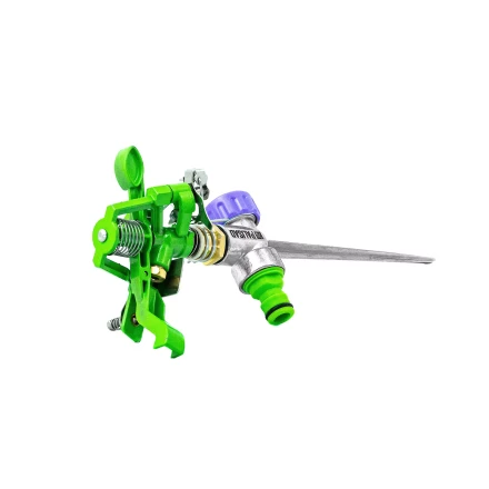 Разбрызгиватель латунный Palisad 654128, импульсный, с регулировкой угла горизонт. распыления до 26 м купить в Новом Уренгое