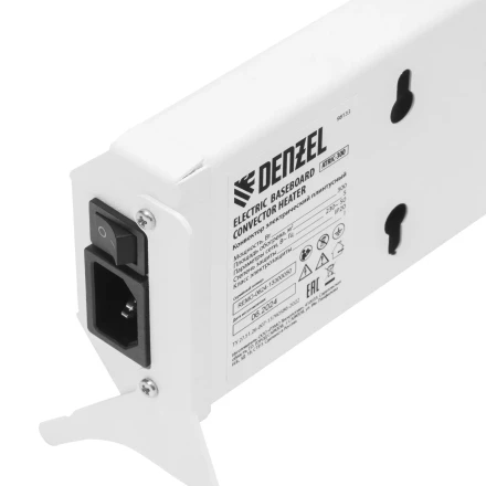 Конвектор электрический плинтусный Denzel ATRIC-300, 230 В, 300 Вт, ТЭН 98133 купить в Новом Уренгое