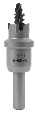 ТСТ коронка MESSER 17X5 с центрирующим сверлом и толкающей пружиной купить в Новом Уренгое