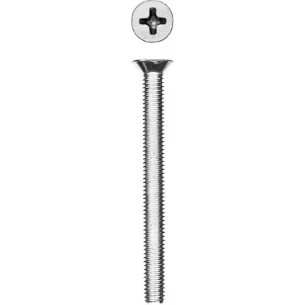 Винт DIN 965, M5 x 50 мм, 5 шт, кл. пр. 4.8, оцинкованный, ЗУБР 303116-05-050 купить в Новом Уренгое