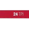 Полотно ЗУБР "МАСТЕР" по металлу 24 TPI  (шаг 1.0мм), Универсальное, 2шт 15853-24-2 купить в Новом Уренгое