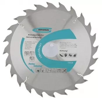 Пильный диск по дереву 190 x 30 x 24Т GROSS 73318 купить в Новом Уренгое