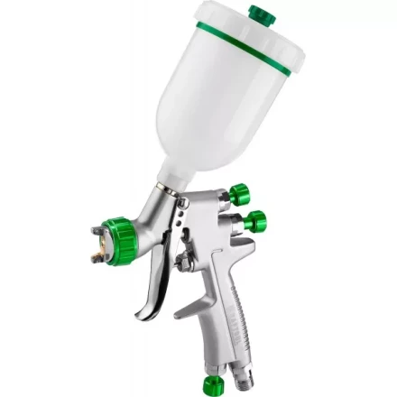 Краскопульт пневматический KRAFTOOL "PRO" Jeta 3000 mini, HVLP, c верхним бачком, 0,8мм 06561-0.8 купить в Новом Уренгое