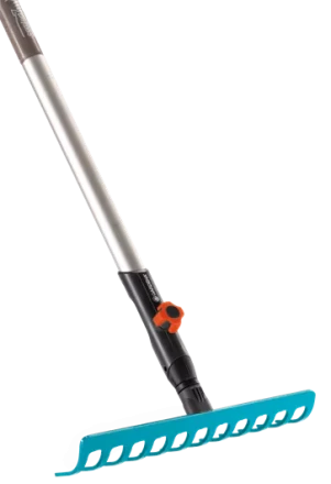 Комплект: Грабли 30 см  + Рукоятка деревянная 130 см   GARDENA купить в Новом Уренгое