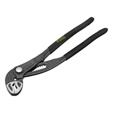 Клещи переставные Denzel 17906, кнопочный механизм, обливные рукоятки, 250 мм купить в Новом Уренгое