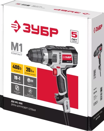 Дрель-шуруповерт сетевая ДШ-М1-400 серия МАСТЕР купить в Новом Уренгое