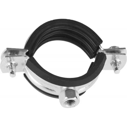 ЗУБР. Хомут трубный с гайкой, оцинкованный, 1 1/4&quot;, 1шт 37850-40-46-1 купить в Новом Уренгое