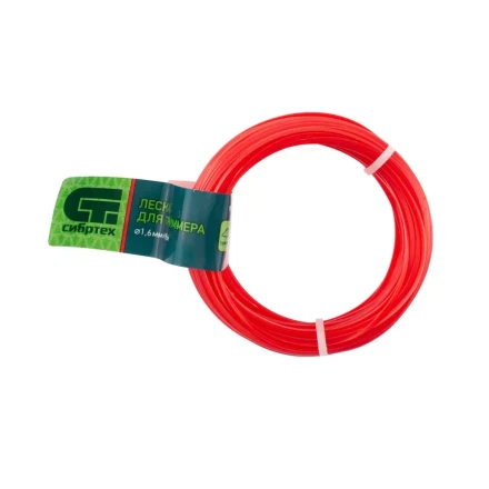 Леска для триммера треугольная, 1.6 мм х 15 м, Россия Сибртех 961615 купить в Новом Уренгое