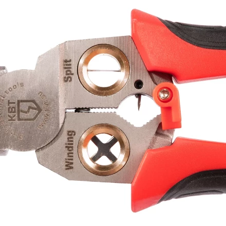 Мультитул-длинногубцы КВТ MT-03т (7 в 1) с функцией снятия изоляции, резки и детектором напряжения (102402) купить в Новом Уренгое