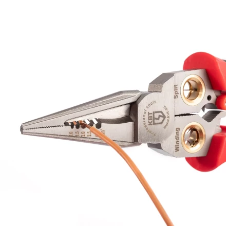 Мультитул-длинногубцы КВТ MT-03т (7 в 1) с функцией снятия изоляции, резки и детектором напряжения (102402) купить в Новом Уренгое