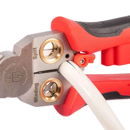 Мультитул-длинногубцы КВТ MT-03т (7 в 1) с функцией снятия изоляции, резки и детектором напряжения (102402) купить в Новом Уренгое