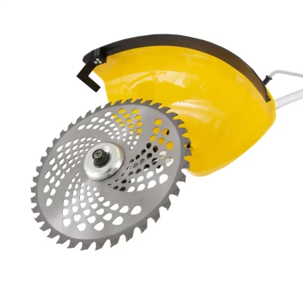 Триммер бензиновый DTL-52, 52 см3, неразъемная штанга, состоит из 2 частей Denzel 96265 купить в Новом Уренгое