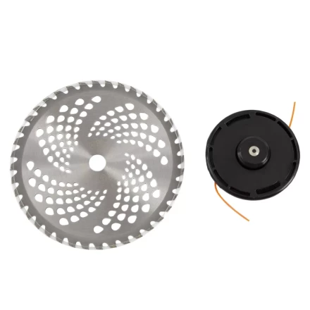 Триммер бензиновый DTL-52, 52 см3, неразъемная штанга, состоит из 2 частей Denzel 96265 купить в Новом Уренгое