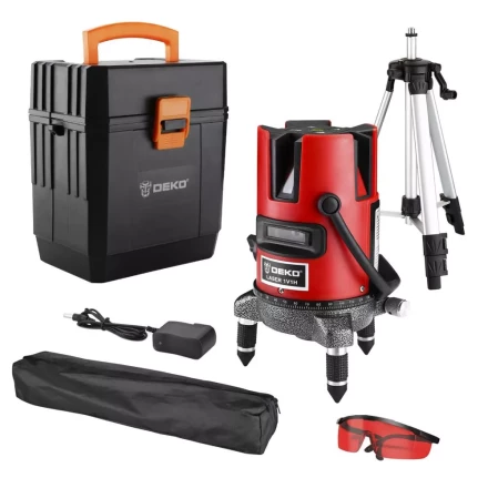 Уровень лазерный DEKO DKLL02RB SET 5, 065-0273 купить в Новом Уренгое