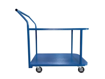 Тележка платформенная TOR ТП-2Я (600х900) 2х-ярусная (125мм) 1048045 купить в Новом Уренгое