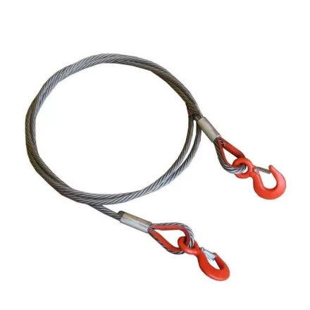 Буксир канатный TOR БТК 30,0 т 4,0 м опрессовка (крюк-крюк) 1020684 купить в Новом Уренгое