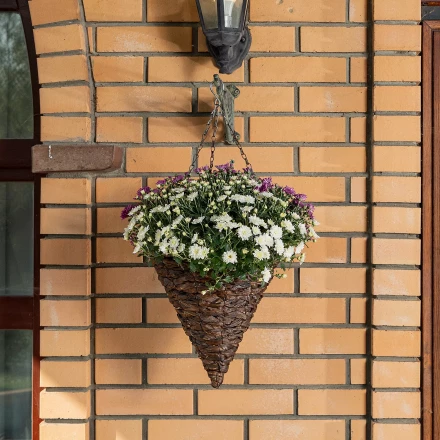 Кашпо подвесное Palisad Гиацинт, конус D 30 см, 69061 купить в Новом Уренгое