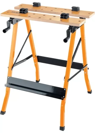 Верстак-тиски, 640 х 520 х 790 мм, портативный  SPARTA 257055 купить в Новом Уренгое