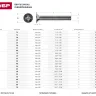 Винт DIN 965, M6 x 20 мм, 9 шт, кл. пр. 4.8, оцинкованный, ЗУБР 303116-06-020 купить в Новом Уренгое