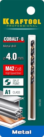 Сверла по металлу HSS-Co Оберон 29656-4 купить в Новом Уренгое