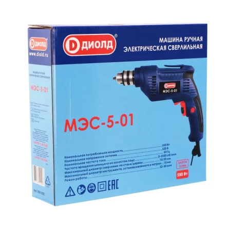 Безударная дрель Диолд МЭС-5-01 купить в Новом Уренгое