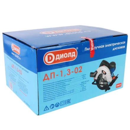 Дисковая пила Диолд ДП-1,3-02 купить в Новом Уренгое